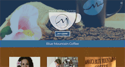 Desktop Screenshot of bluemountaincoffee.com